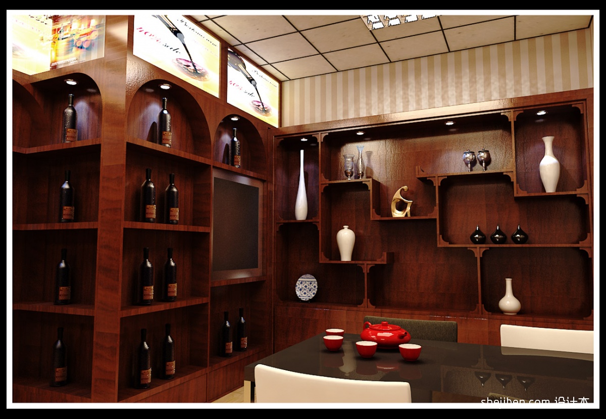 酒柜 &ndash; 設計本裝修效果圖