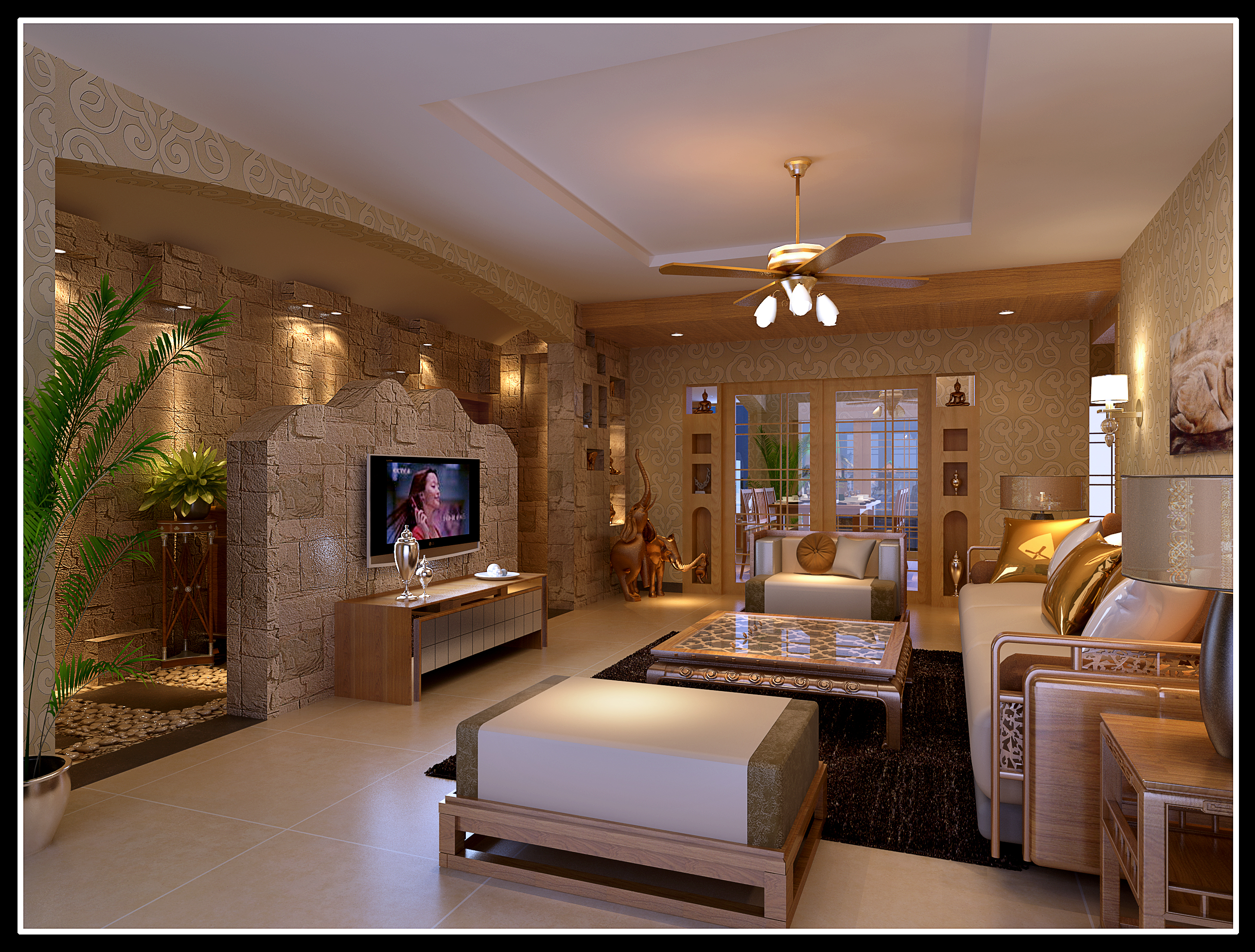 家裝吊扇裝修圖片 &ndash; 設(shè)計本裝修效果圖