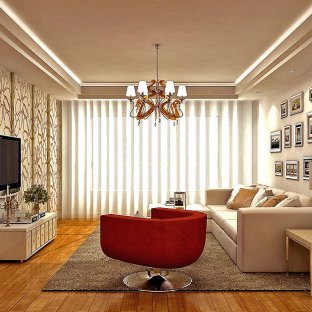 四居室吊頂裝修效果圖